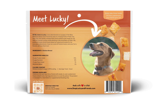 Lucky & Friends Chicken Breast Dog Treats