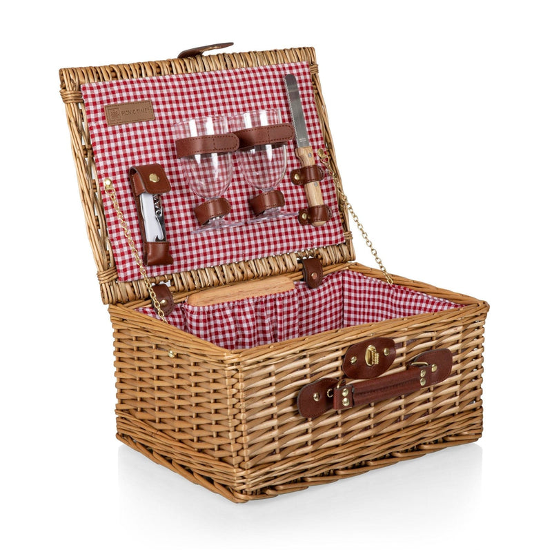 Load image into Gallery viewer, Classic Wine & Cheese Picnic Basket by Picnic Time Family of Brands
