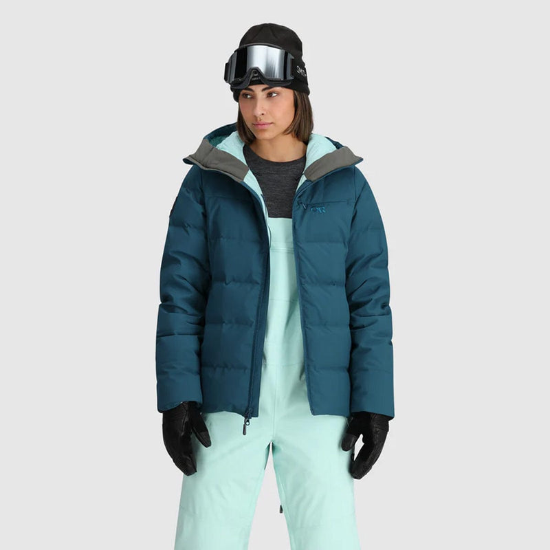 Load image into Gallery viewer, Outdoor Research Women&#39;s Snowcrew Down Jacket
