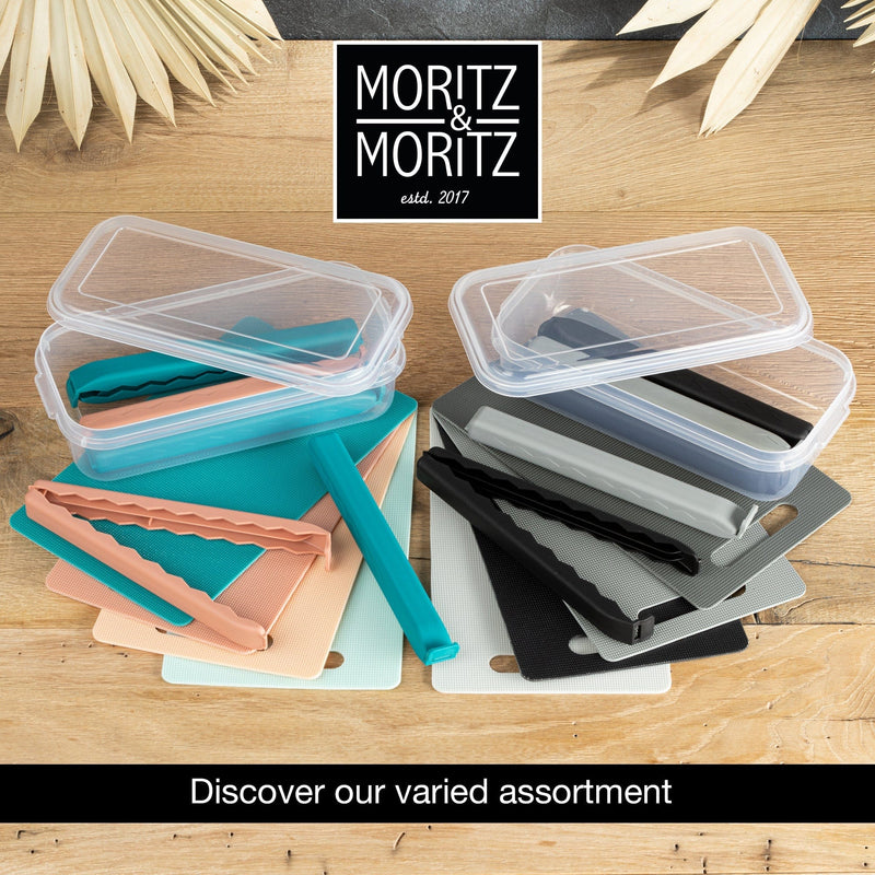 Load image into Gallery viewer, 11 Large Bag Clips in Clear Box (Mixed Colors) by Moritz & Moritz