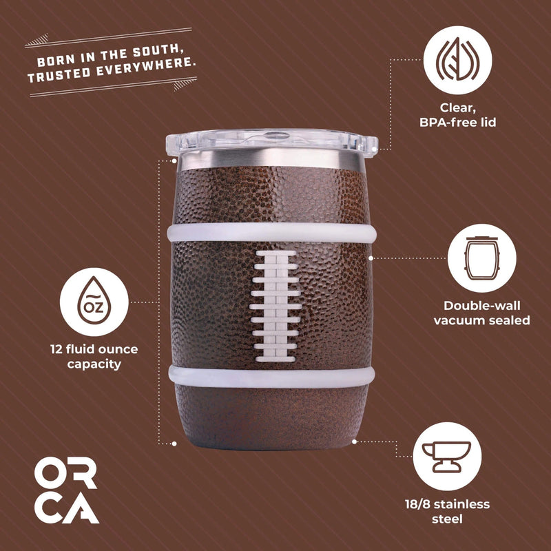 Load image into Gallery viewer, ORCA Barrel 12oz Football