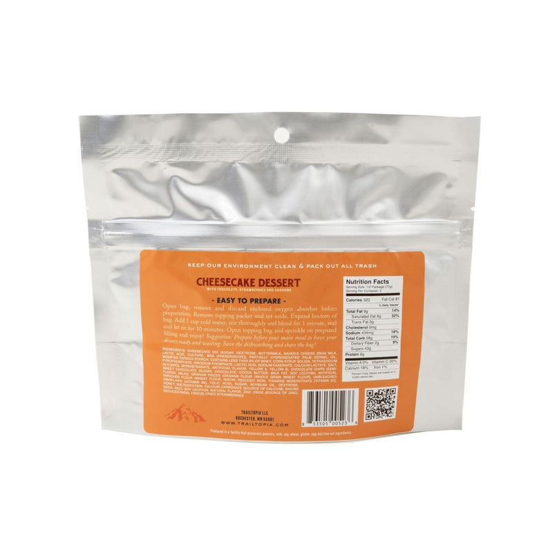 Load image into Gallery viewer, Trailtopia Adventure Food Cheesecake Chocolate Strawberry