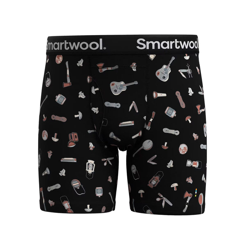 Load image into Gallery viewer, Smartwool Men's Merino Print Boxer Brief Boxed