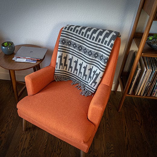 Load image into Gallery viewer, Alpaca Wool Throw Blanket - Alpaca Design by Alpaca Threadz