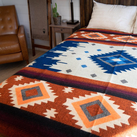 Andean Alpaca Wool Blanket - Moab by Alpaca Threadz