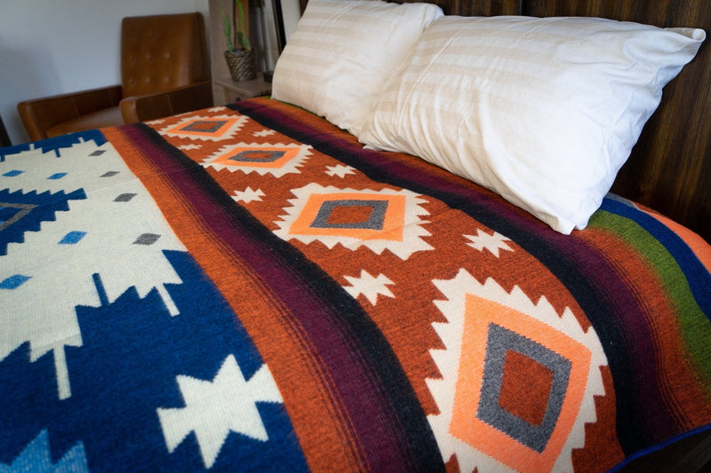 Load image into Gallery viewer, Andean Alpaca Wool Blanket - Moab by Alpaca Threadz
