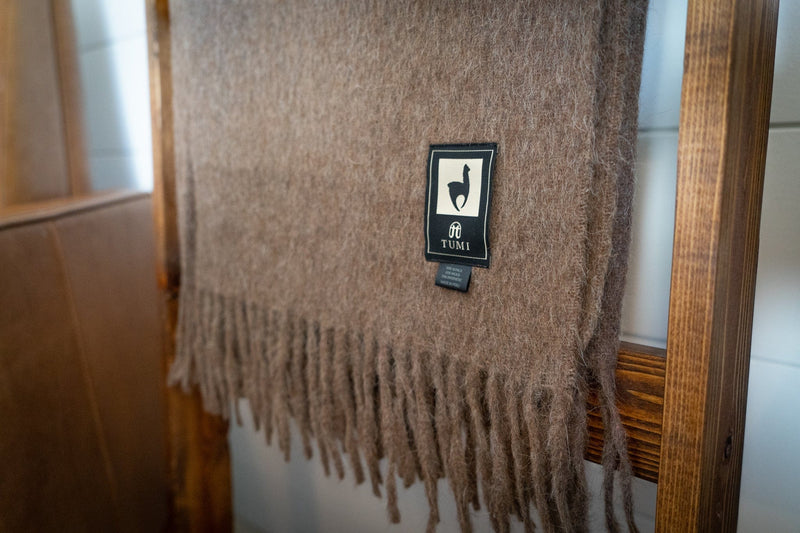 Load image into Gallery viewer, Alpaca Wool Throw Blanket - Solid Colors by Alpaca Threadz