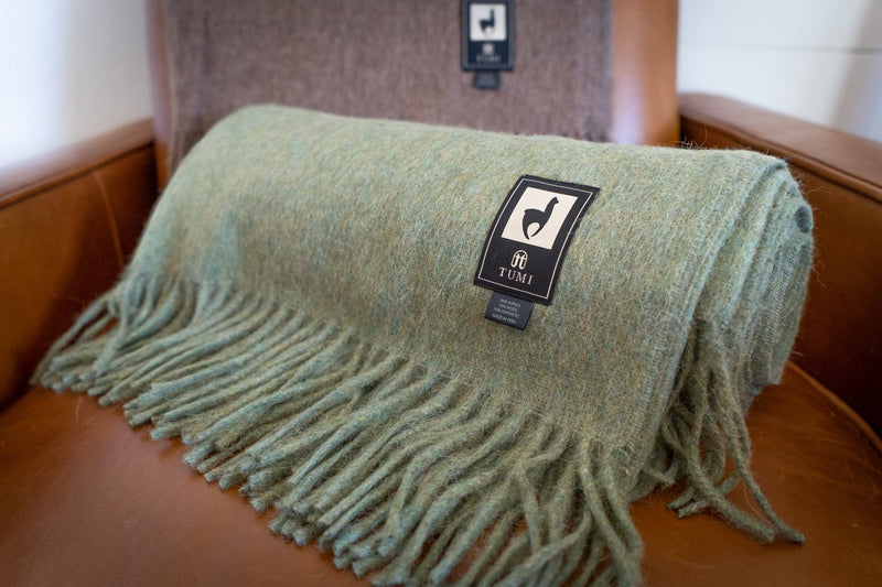 Load image into Gallery viewer, Alpaca Wool Throw Blanket - Solid Colors by Alpaca Threadz