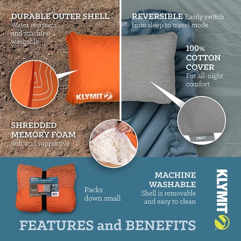 Load image into Gallery viewer, Drift™ Camp Pillows by Klymit
