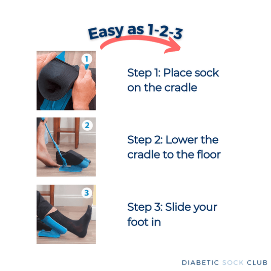 DSC Sock Aid Slider Kit (Easy On, Easy Off) by DIABETIC SOCK CLUB