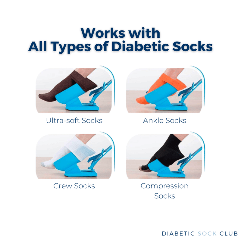 Load image into Gallery viewer, DSC Sock Aid Slider Kit (Easy On, Easy Off) by DIABETIC SOCK CLUB