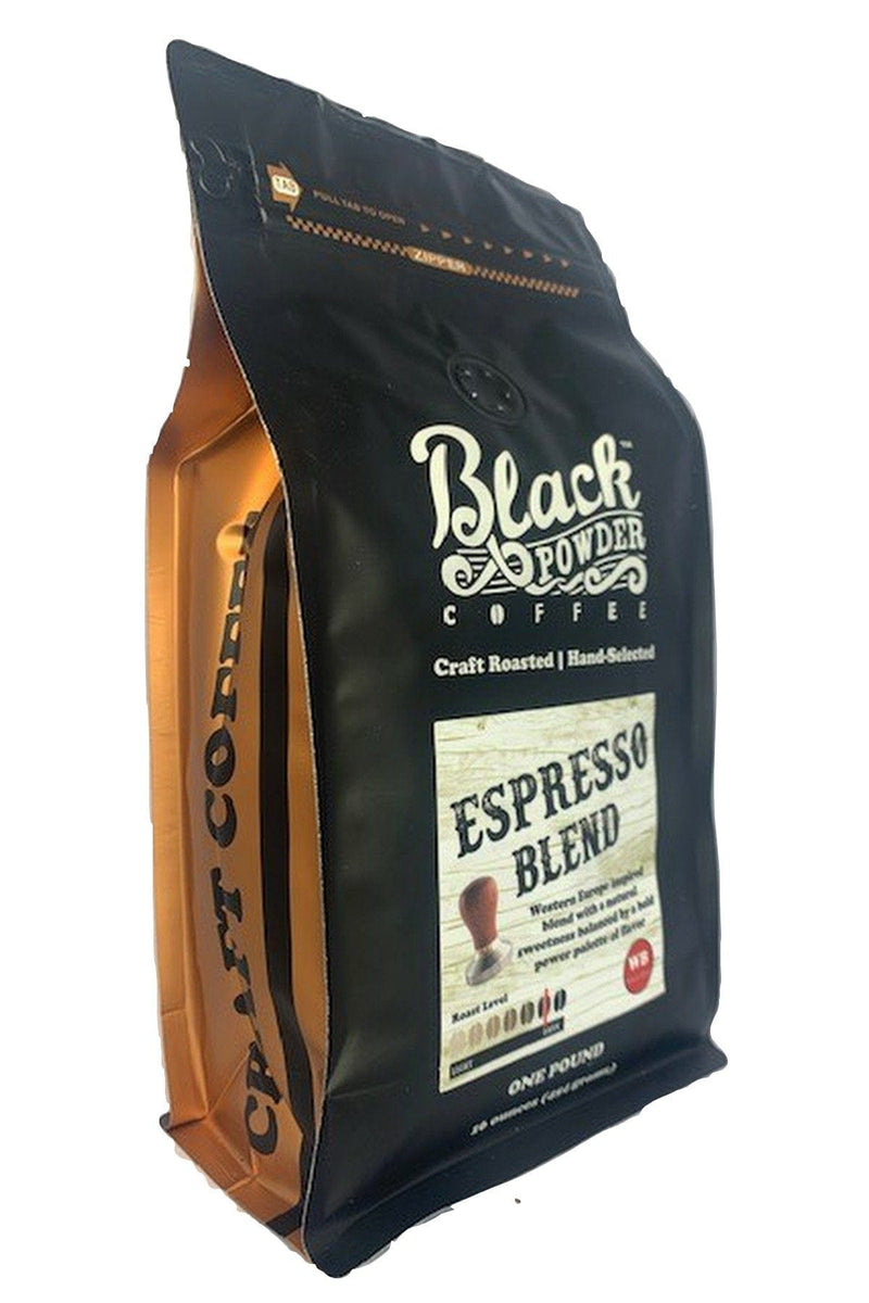 Load image into Gallery viewer, European Espresso Blend Coffee by Black Powder Coffee
