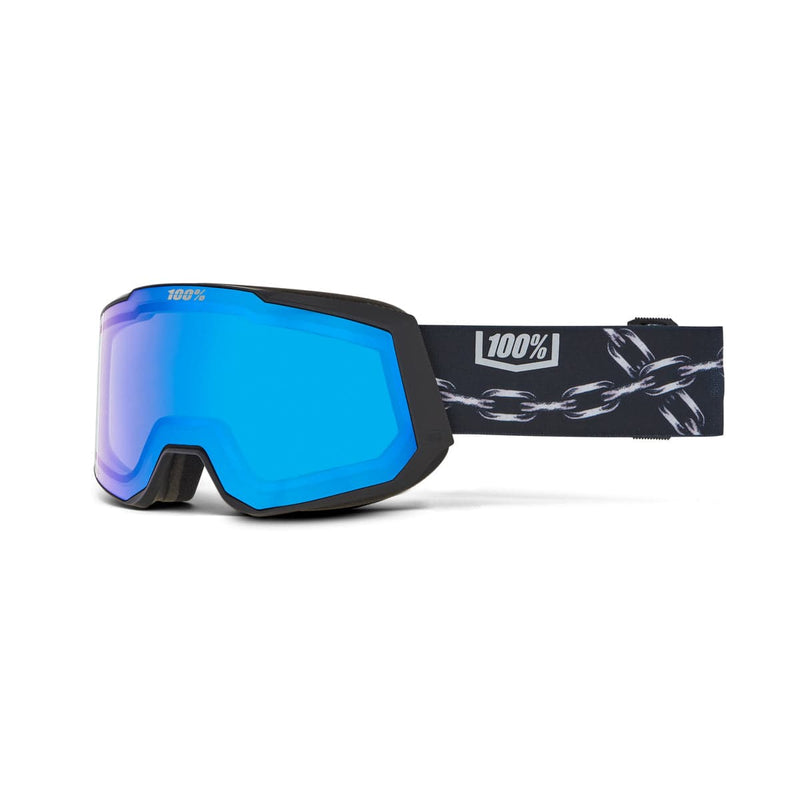 Load image into Gallery viewer, 100% SNOWCRAFT XL HiPER Goggle Nico Porteous - Mirror Silver Lens