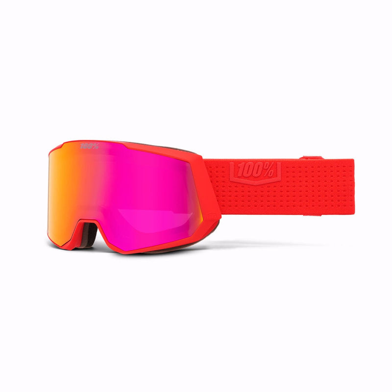 Load image into Gallery viewer, 100% SNOWCRAFT XL HiPER Goggle Hiboo - Mirror Dark Red Lens