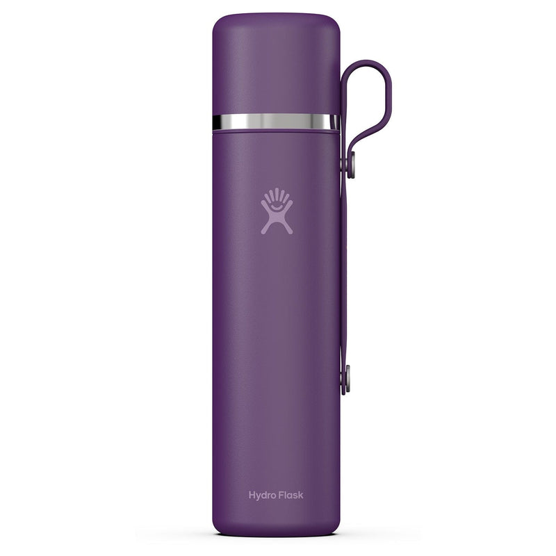 Load image into Gallery viewer, Purple Hydro Flask insulated bottle on a white background