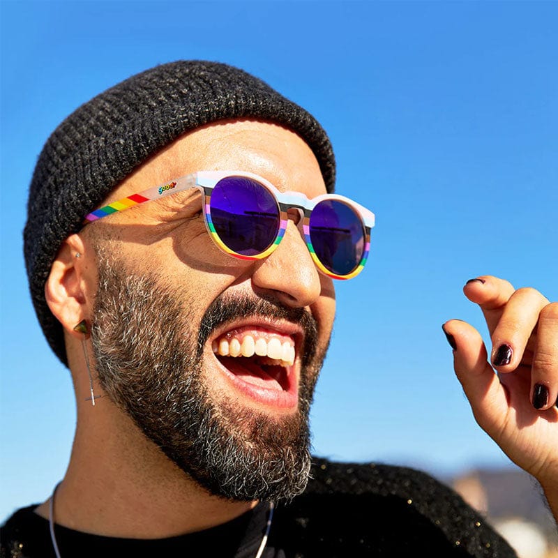 Load image into Gallery viewer, goodr Circle G Sunglasses - Get Your Priorities Gay