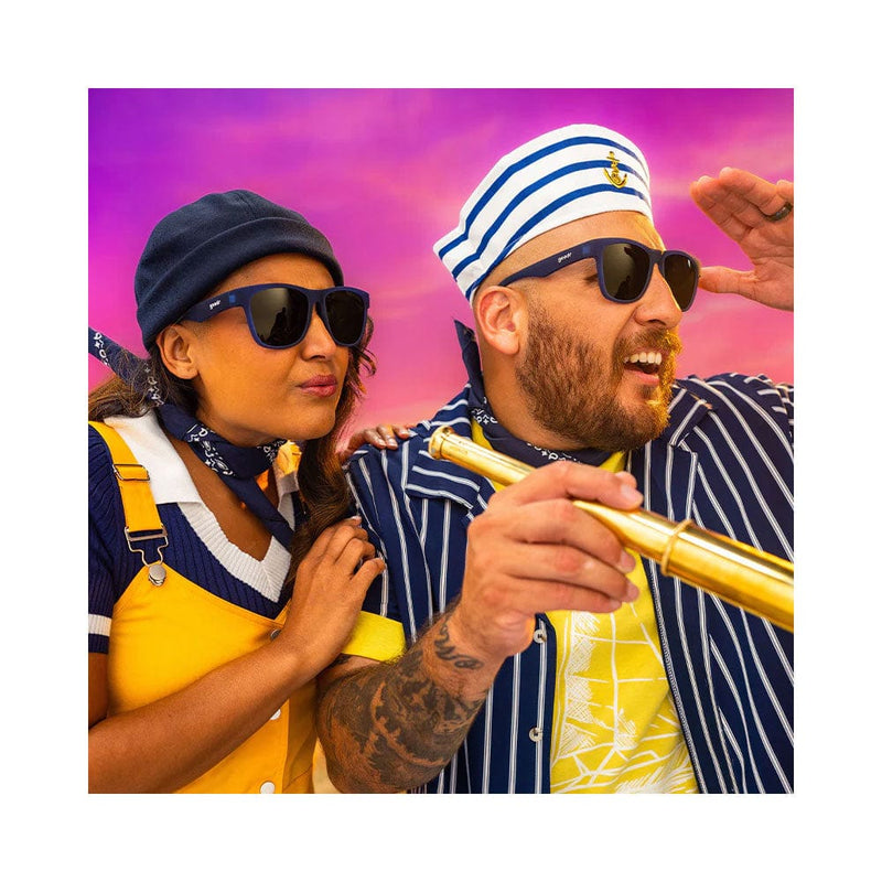 Load image into Gallery viewer, goodr BFG Sunglasses - Electric Beluga Boogaloo