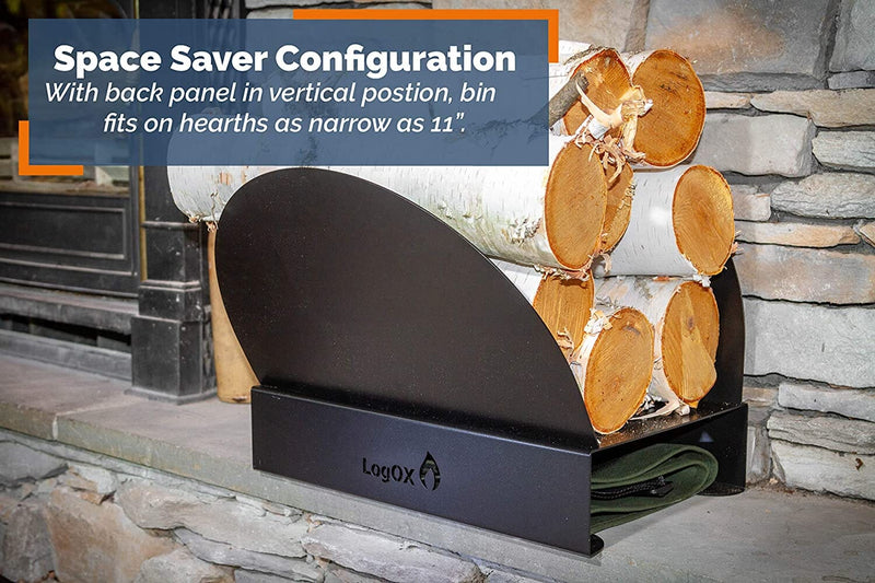 Load image into Gallery viewer, Hearth Bin Adjustable Firewood Rack