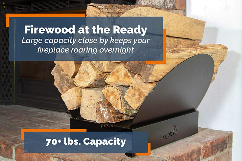Load image into Gallery viewer, Hearth Bin Adjustable Firewood Rack