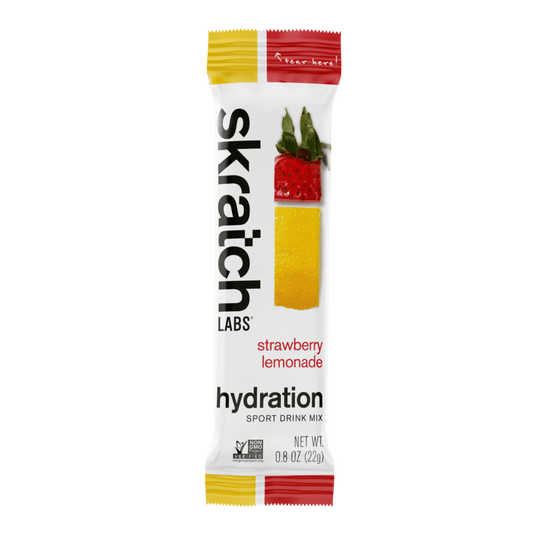Skratch Labs Hydration Sport Drink Mix Strawberry Lemonade Hydration Drink Mix - Single Serve