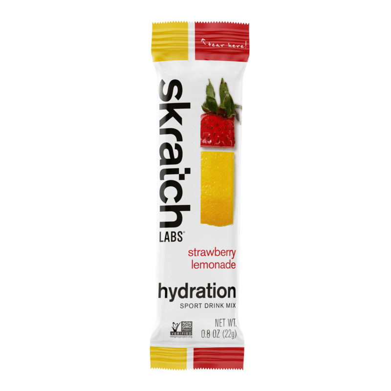 Load image into Gallery viewer, Skratch Labs Hydration Sport Drink Mix Strawberry Lemonade Hydration Drink Mix - Single Serve