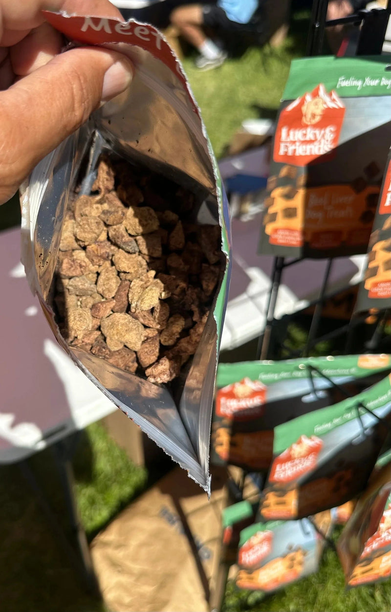 Load image into Gallery viewer, Lucky & Friends Beef Liver Dog Treats