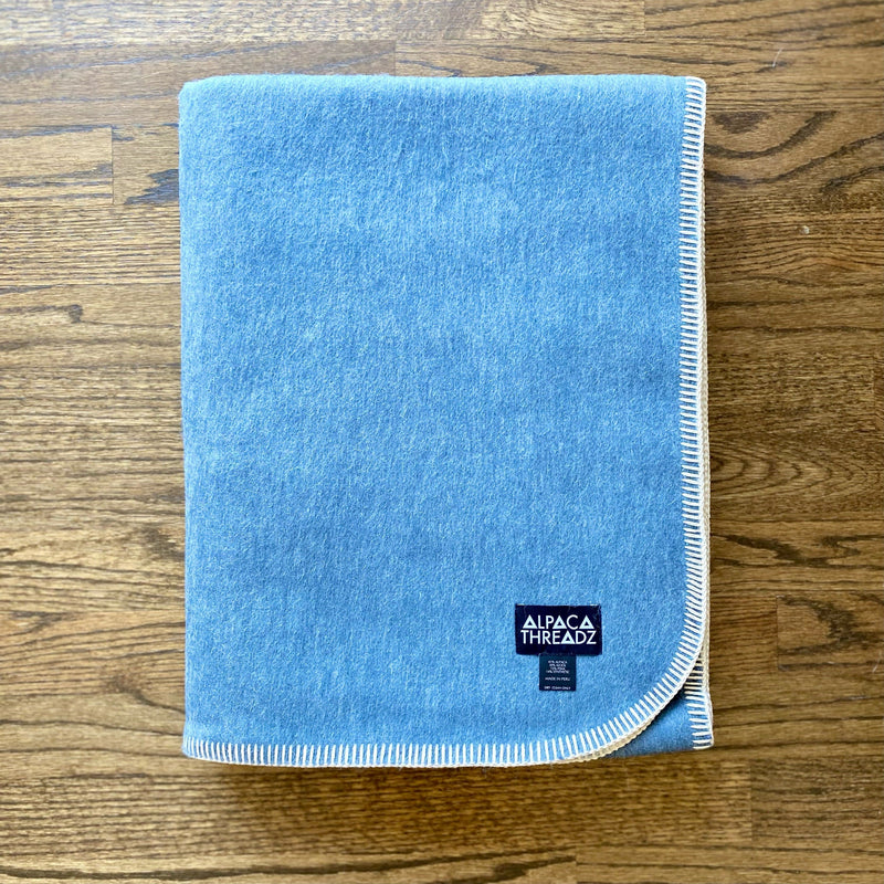 Load image into Gallery viewer, Alpaca Camp Throw - Solids by Alpaca Threadz