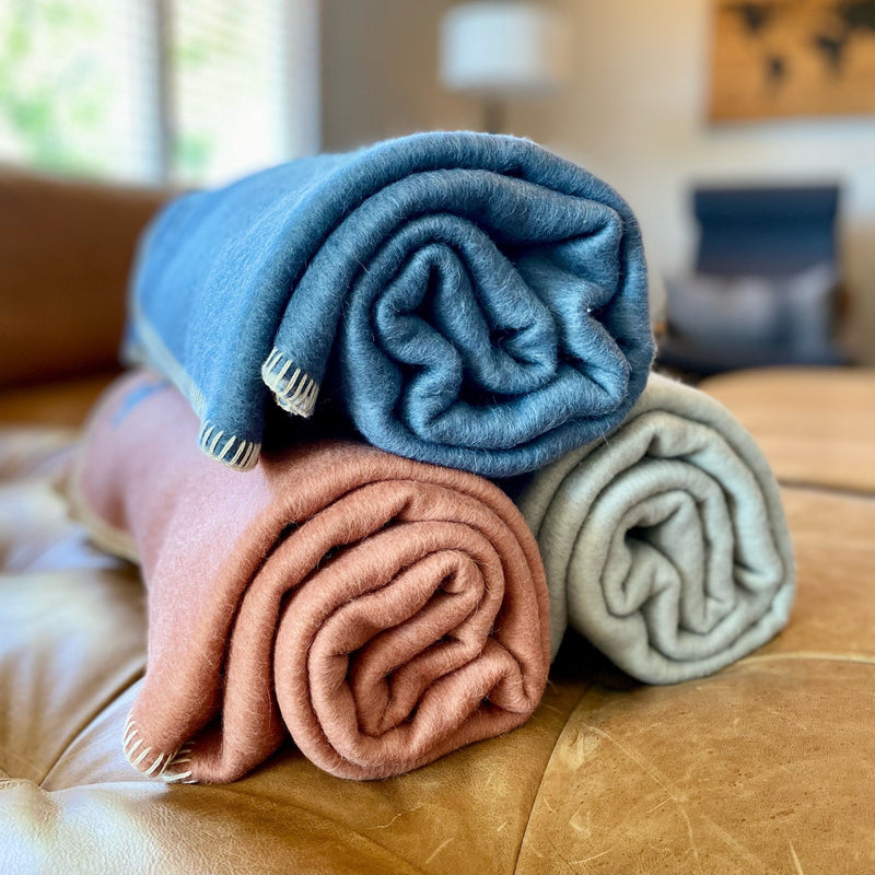 Load image into Gallery viewer, Alpaca Camp Throw - Solids by Alpaca Threadz