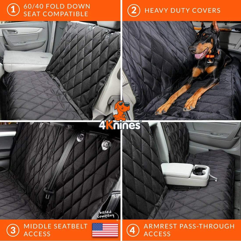 Load image into Gallery viewer, Multi-Function Split Rear Seat Cover with Hammock by 4Knines®
