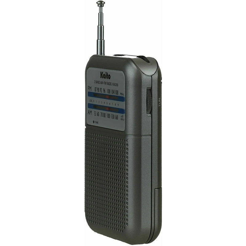 Load image into Gallery viewer, Kaito KA200 Pocket AM/FM Radio Receiver Sliver