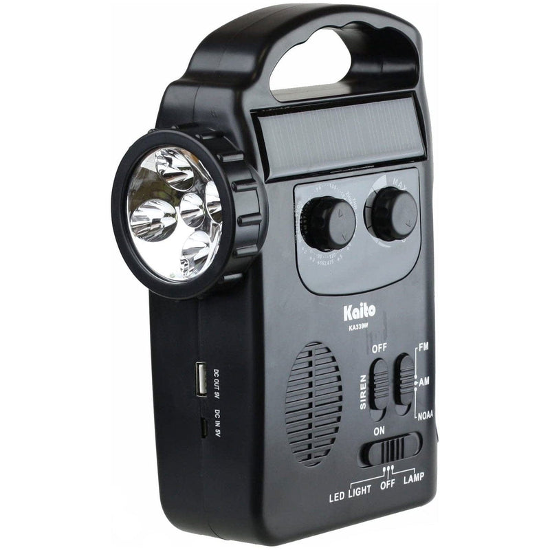 Load image into Gallery viewer, Kaito KA339W Multi-Functional 4-Way Powered LED Camping Lantern & Weather Radio