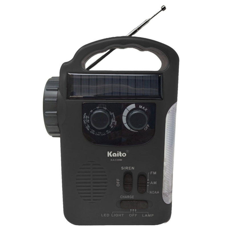Load image into Gallery viewer, Kaito KA339W Multi-Functional 4-Way Powered LED Camping Lantern & Weather Radio