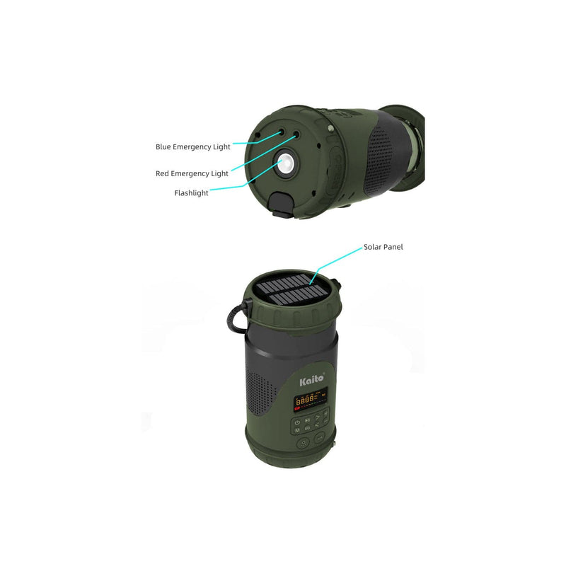 Load image into Gallery viewer, Kaito KL101 Emergency Camping Lantern & Flashlight with AM/FM/NOAA Weather Radio
