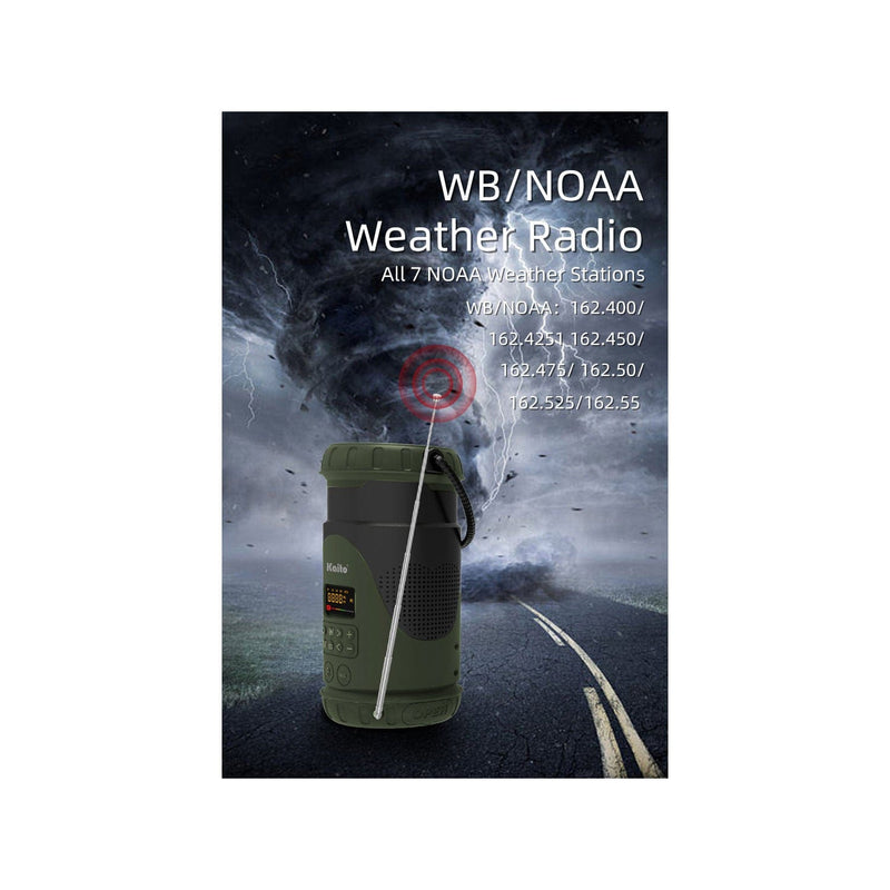 Load image into Gallery viewer, Kaito KL101 Emergency Camping Lantern & Flashlight with AM/FM/NOAA Weather Radio