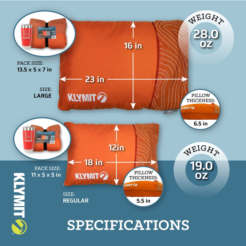 Load image into Gallery viewer, Drift™ Camp Pillows by Klymit