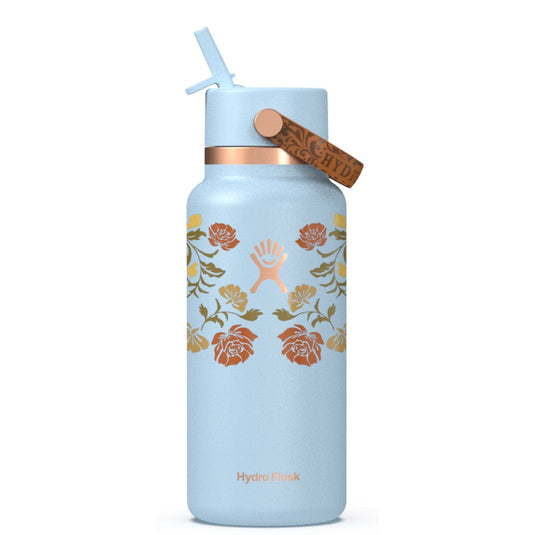 Hydro Flask 32 Oz Wide Flex Straw Cap Western Limited Edition