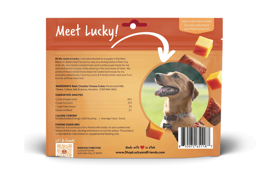 Lucky & Friends Steak and Cheese Treats