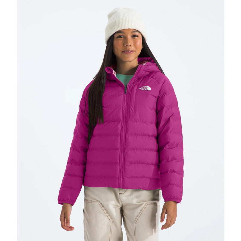 Load image into Gallery viewer, The North Face Girls' Reversible Perrito Hooded Jacket