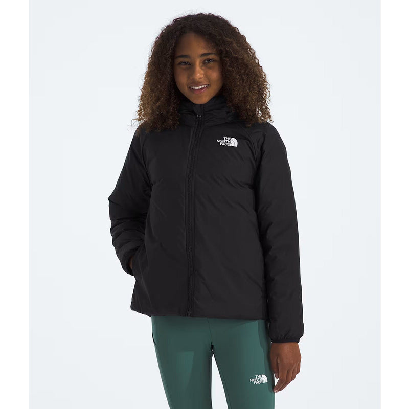 Load image into Gallery viewer, The North Face Girls' Reversible Perrito Hooded Jacket