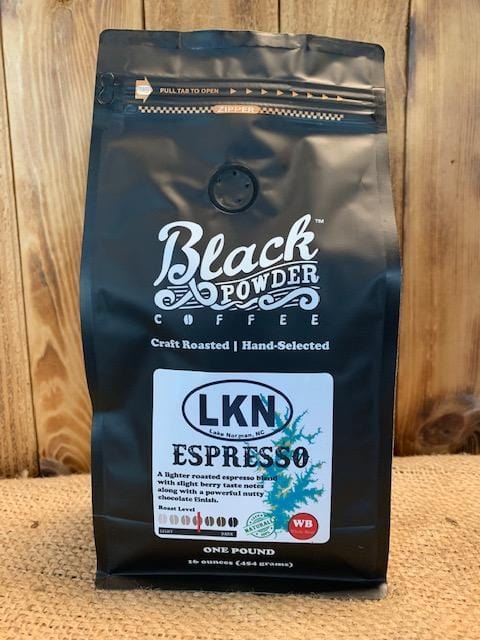 Load image into Gallery viewer, LKN Espresso Blend Coffee by Black Powder Coffee