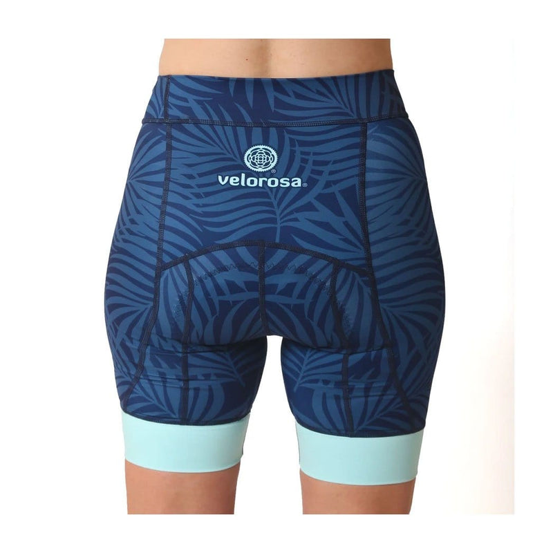 Load image into Gallery viewer, Velorosa Palms Womens Cycling Shorts