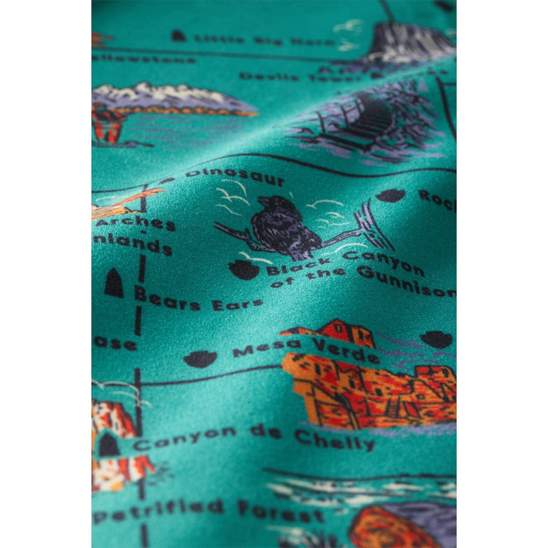 Load image into Gallery viewer, Nomadix Ultralight Towel: National Parks and Monuments Map