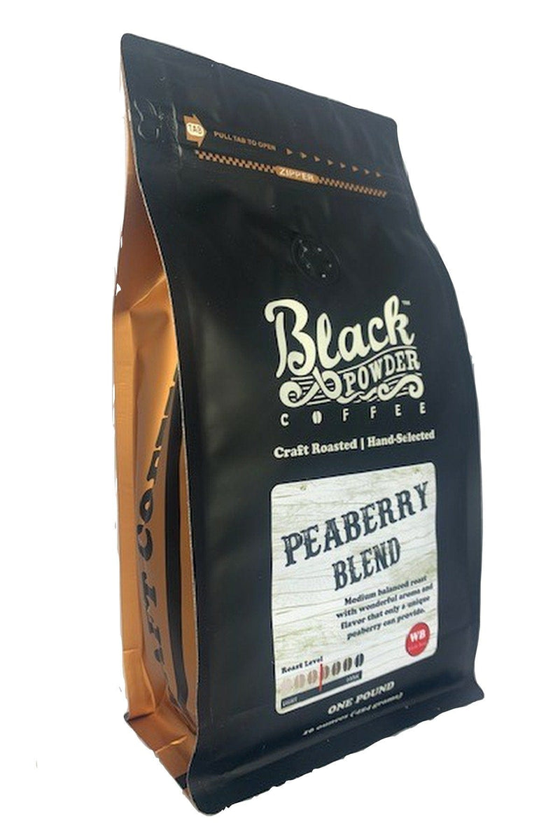 Load image into Gallery viewer, Peaberry Blend | Medium Roast Coffee by Black Powder Coffee
