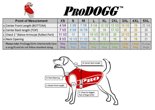 PRODOGG™ Anti-Anxiety Compression Shirt - Large to 2XL 159101B by ProDogg.com