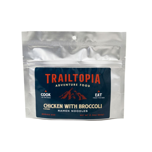 Trailtopia Adventure Food- Chicken with Broccoli Flavored Ramen Noodles
