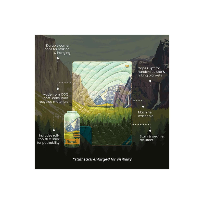 Load image into Gallery viewer, Rumpl Original Puffy Blanket - Yosemite National Park