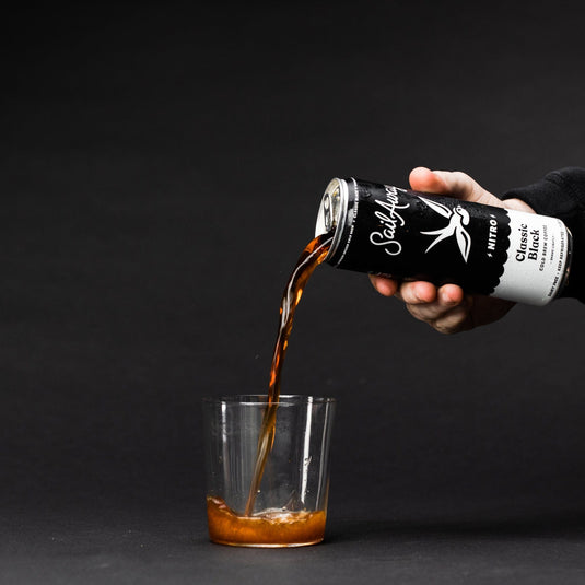 Nitro Cold Brew Coffee (Classic Black) by Sail Away Coffee Co.
