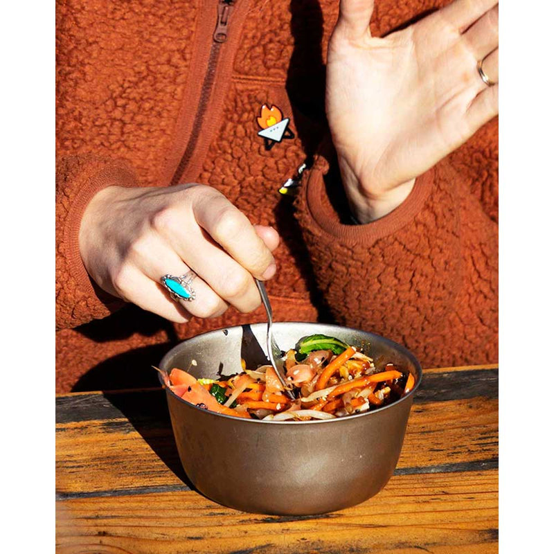 Load image into Gallery viewer, Snow Peak Titanium Trek Bowl 13cm