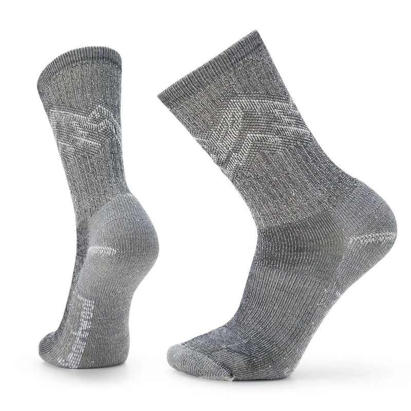 Load image into Gallery viewer, SmartWool Classic Hike Light Cushion Mountain Pattern Crew Socks - Men's