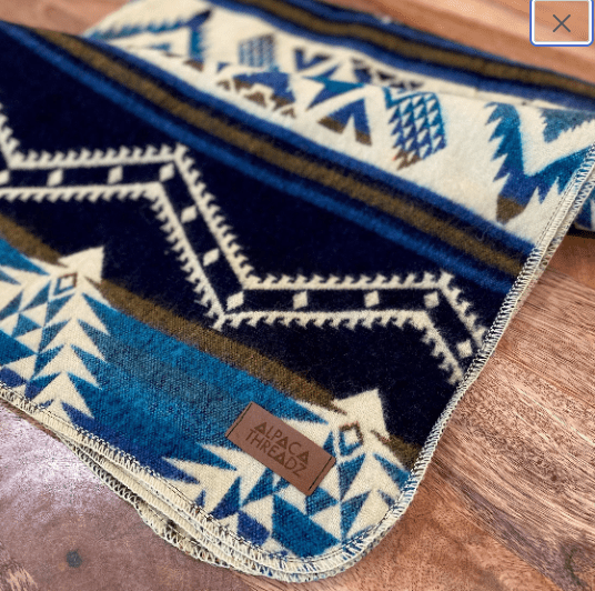 Load image into Gallery viewer, Andean Baby Blanket by Alpaca Threadz